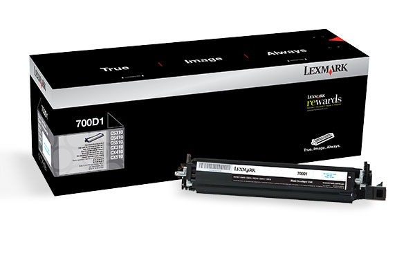 Lexmark 700D1 Black Developer Unit Genuine 70C0D10