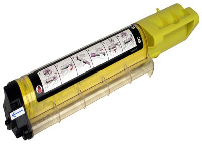 Dell 3000CN 3100CN Yellow High-Capacity Toner Cartridge 310-5729 Compatible 310-5729-C