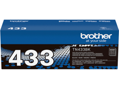 Brother High-Yield Black Toner TN433BK