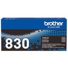Brother Standard Yield Black Toner 1,200 Pages TN830