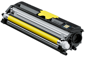 Konica Minolta magicolor 1600W 1650EN 1680mf 1690mf High-Capacity Yellow Toner Cartridge Genuine A0V306F