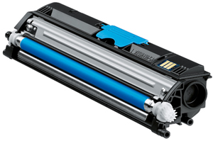 Konica Minolta magicolor 1600W 1650EN 1680mf 1690mf High-Capacity Cyan Toner Cartridge Genuine A0V30HF