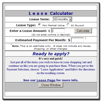 lease calc