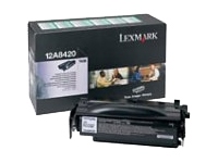 Lexmark T430 Black Return Program Print Cartridge Genuine 12A8420