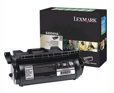 Lexmark T640 T642 T644 Black High Yield Return Program Print Cartridge for Label Applications Genuine 64004HA
