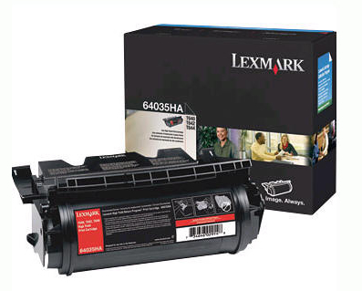 Lexmark T640 T642 T644 Black High Yield Toner Cartridge Genuine 64035HA