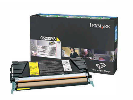Lexmark C520 C520n C530 C530dn Yellow Return Program Toner Cartridge Genuine C5200YS