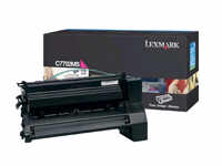 Lexmark C770 C772 Magenta Toner Print Cartridge Genuine C7702MS