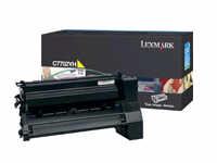 Lexmark C770 C772 Yellow Toner Print Cartridge Genuine C7702YS