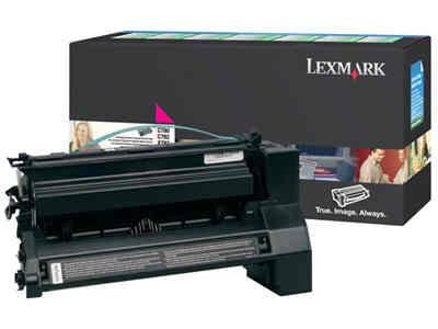 Lexmark C780 C782 Magenta Return Program Print Cartridge Genuine C780A1MG