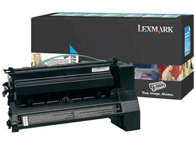 Lexmark C780 C782 Cyan High-Yield Return Program Print Cartridge Genuine C780H1CG
