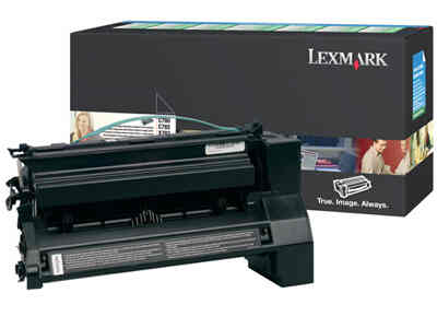 Lexmark C780 C782 Black High-Yield Return Program Print Cartridge Genuine C780H1KG