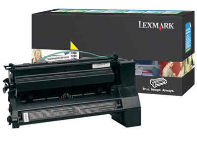 Lexmark C780 C782 Yellow High-Yield Return Program Print Cartridge Genuine C780H1YG