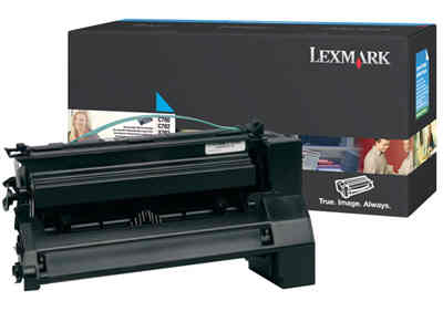 Lexmark C780 C782 Cyan High-Yield Print Cartridge Genuine C780H2CG