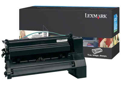 Lexmark C780 C782 Black High-Yield Print Cartridge Genuine C780H2KG