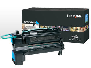 Lexmark C792 Cyan Extra High-Yield Print Cartridge Genuine C792X2CG