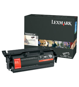 Lexmark T650 T652 T654 Black High Yield Toner Cartridge Genuine T650H21A