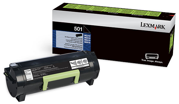 Lexmark 500G Government Return Program Toner Cartridge Genuine 50F000G
