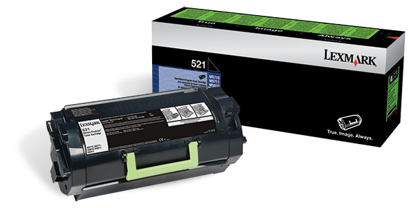 Lexmark 521 Return Program Toner Genuine 52D1000