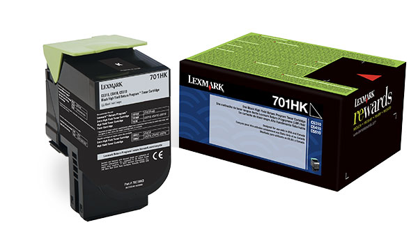 Lexmark Government High Yield Black Return Program Toner TAA Compliant Version of C746H1KG Genuine 70C0HKG