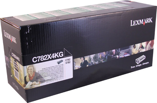 Lexmark Gov't Extra High Yield Black Return Program Toner TAA Compliant C782X1KG Genuine C782X4KG