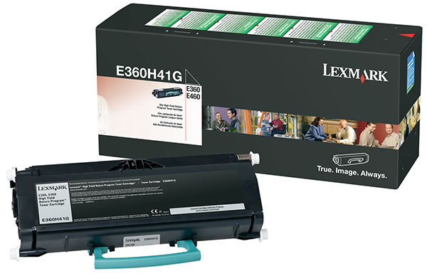 Lexmark E360 E460 E462 Government High Yield Return Program Toner Cartridge Genuine E360H41G