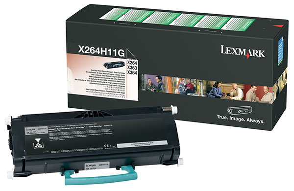 Lexmark X264 X264DN X363 X363DN X364 X364DN X364DW High Yield Return Program Toner Genuine X264H11G