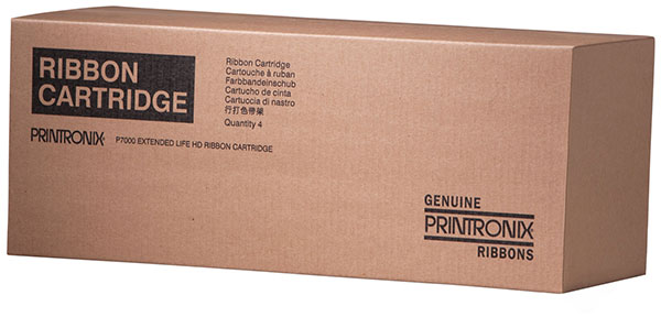 Printronix P8010 P8210 P8215 P8220 Extended Capacity Cartridge Ribbon (4-pack) 255048-402