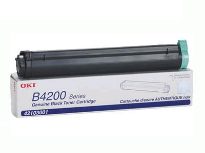 Oki B4400 B4500 B4550 B4600 Standard Capacity Toner Genuine 43502301