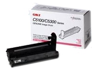 Oki C5000 Magenta Image Drum Type C6 Genuine 42126602