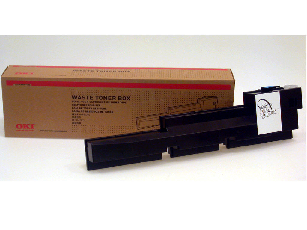 Oki C9600 C9650 C9800 Waste Toner Box Genuine 42869401