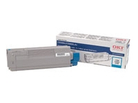 Oki C5500 C5650 C5800 High Cap Cyan Toner Type C8 Genuine 43324403