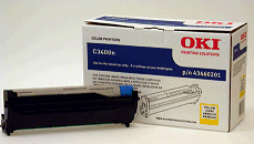 Oki C3400 C3600 C3530nMFP MC360 Yellow Image Drum Includes 1K Toner 43460201