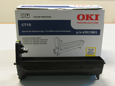 Oki C710 Yellow Image Drum 43913801