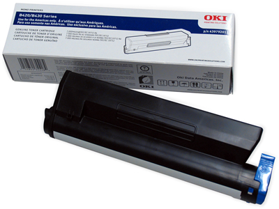 Oki B420dn B430dn MB460 MB470 MB480 MFP High Cap Toner Genuine 43979201