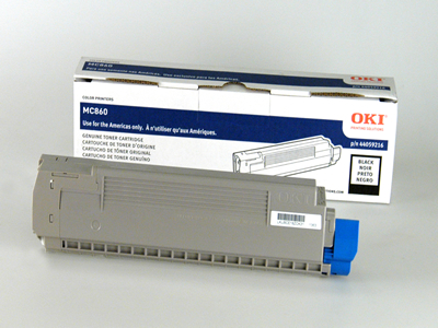 Oki MC770 MC780 MFP Black Toner Cartridge Genuine 45396212