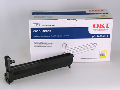 Oki C830 MC860MFP Yellow Image Drum Genuine 44064013