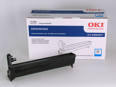 Oki C830 MC860MFP Cyan Image Drum Genuine 44064015