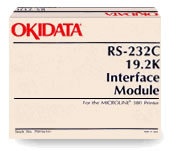 Oki ML100 Super Speed RS-232C 70004601