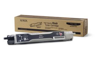 Xerox Phaser 6350 Black High-Capacity Toner Cartridge (NOT FOR 6300) Genuine 106R01147