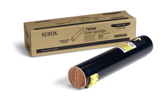 Xerox Phaser 7760 Yellow Toner Cartridge Genuine 106R01162