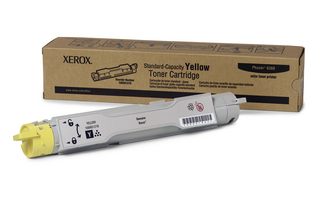 Xerox Phaser 6360 Yellow Standard-Capacity Toner Cartridge Genuine 106R01216