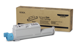 Xerox Phaser 6360 Cyan High-Capacity Toner Cartridge Genuine 106R01218