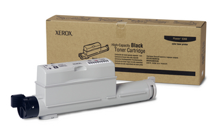 Xerox Phaser 6360 Black High-Capacity Toner Cartridge Genuine 106R01221