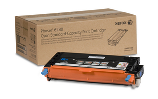 Xerox Phaser 6280 Cyan Standard-Capacity Print Cartridge Genuine 106R01388