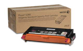 Xerox Phaser 6280 Magenta Standard-Capacity Print Cartridge Genuine 106R01389
