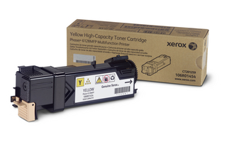 Xerox Phaser 6128MFP Yellow Print Cartridge Genuine 106R01454