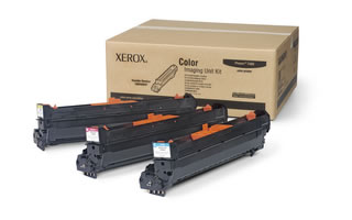 Xerox Phaser 7400 Color Imaging Unit Kit Includes 1 each of Cyan Yellow Magenta Imaging Units 108R00697