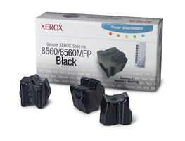 Xerox Phaser 8560 Black Colorstix 3 Sticks 108R00726