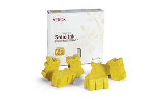 Xerox Phaser 8860 Yellow Colorstix 6 Sticks 108R00748